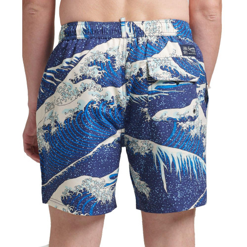 Superdry Ανδρικό μαγιό Vintage Hawaiian Swim Shorts